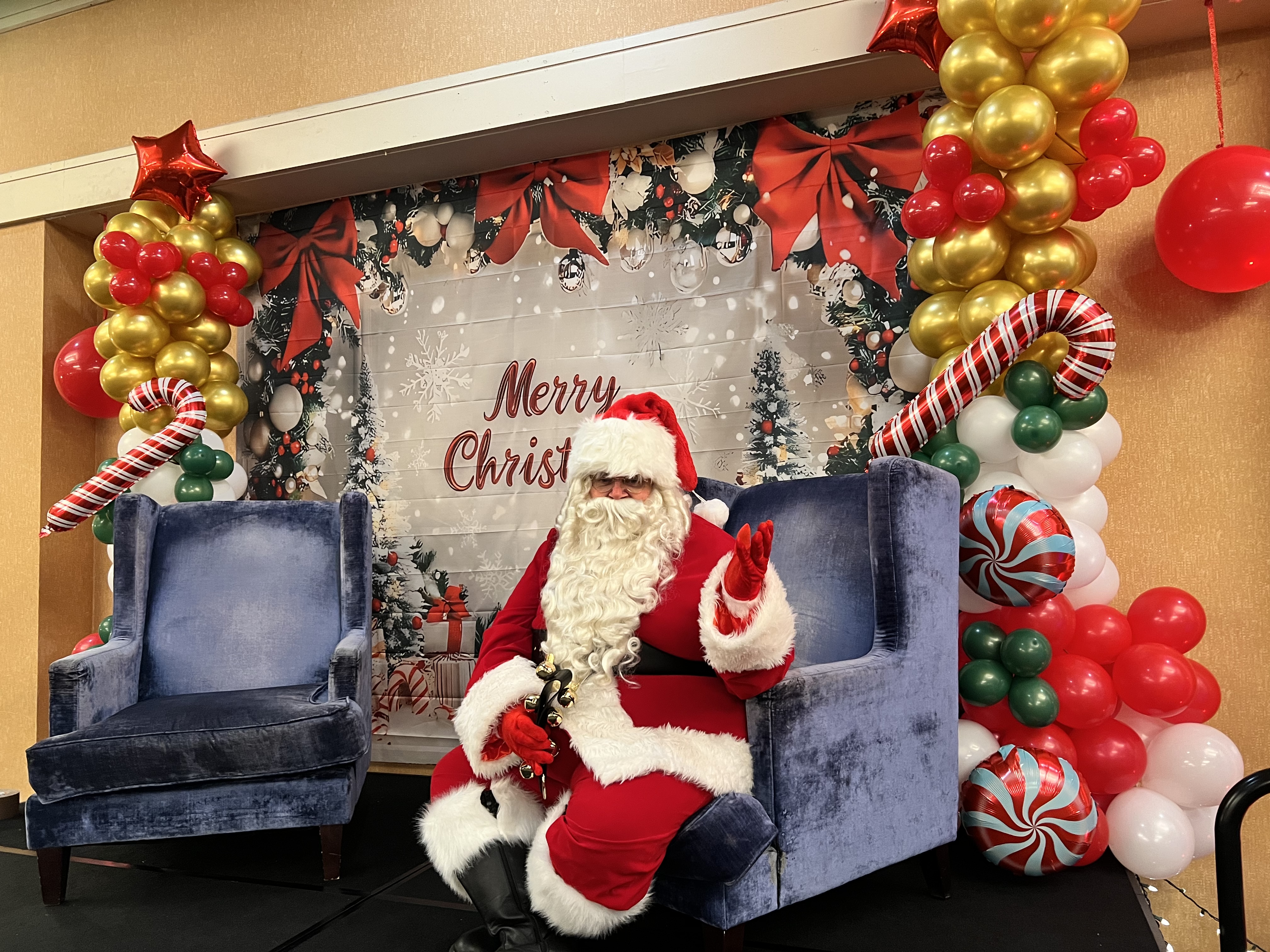 Santa Tony at event
